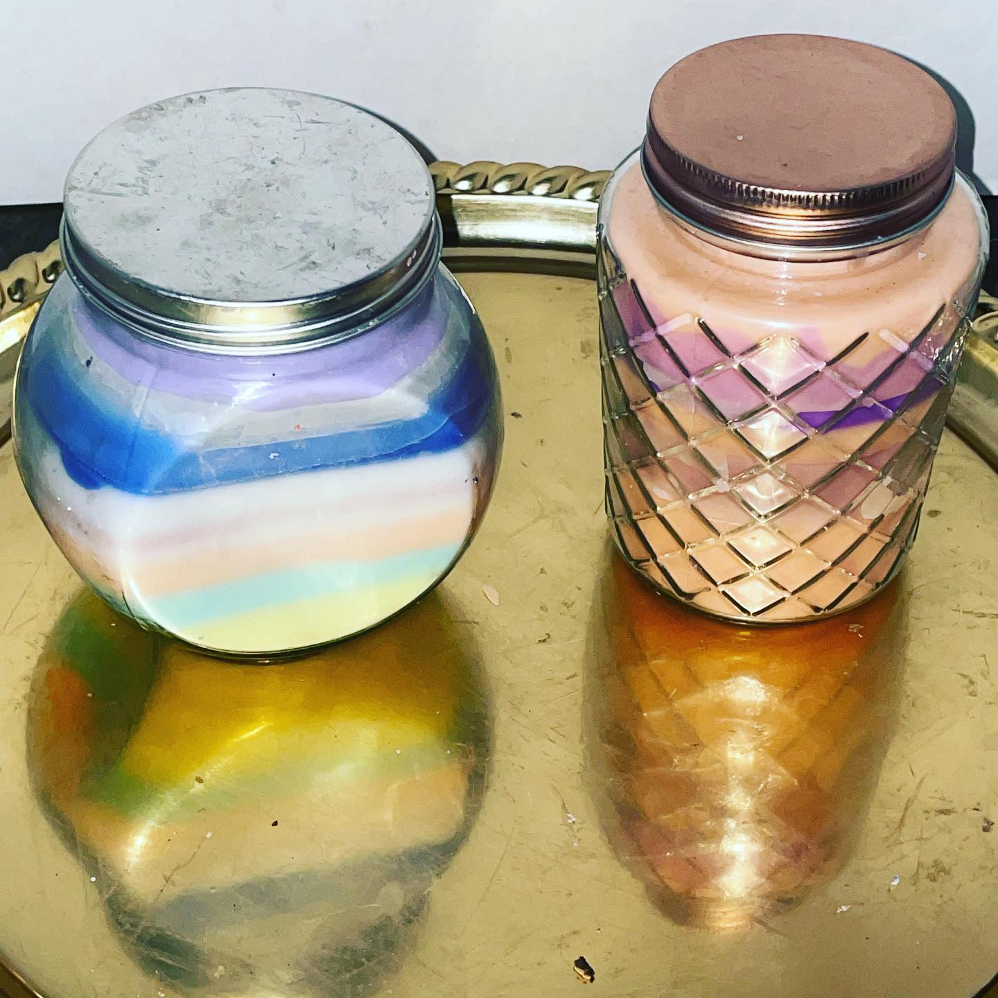 Color Explosion Candles