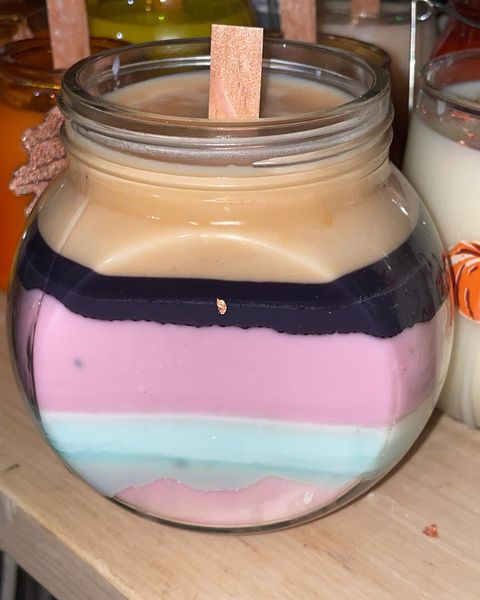 Color Explosion Candles