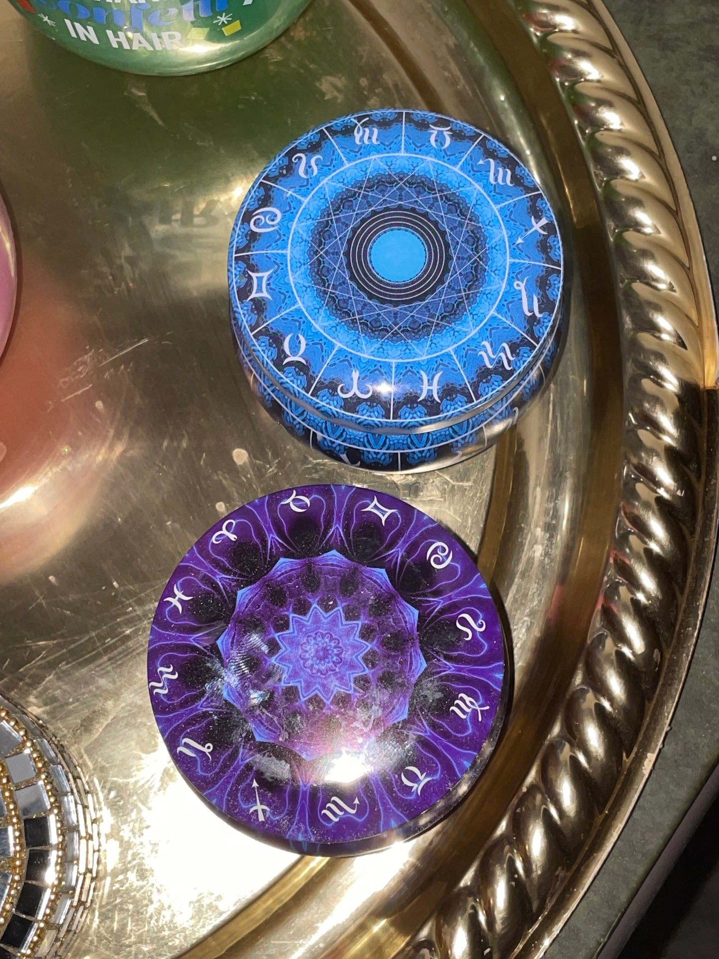 Zodiac Tin Candles