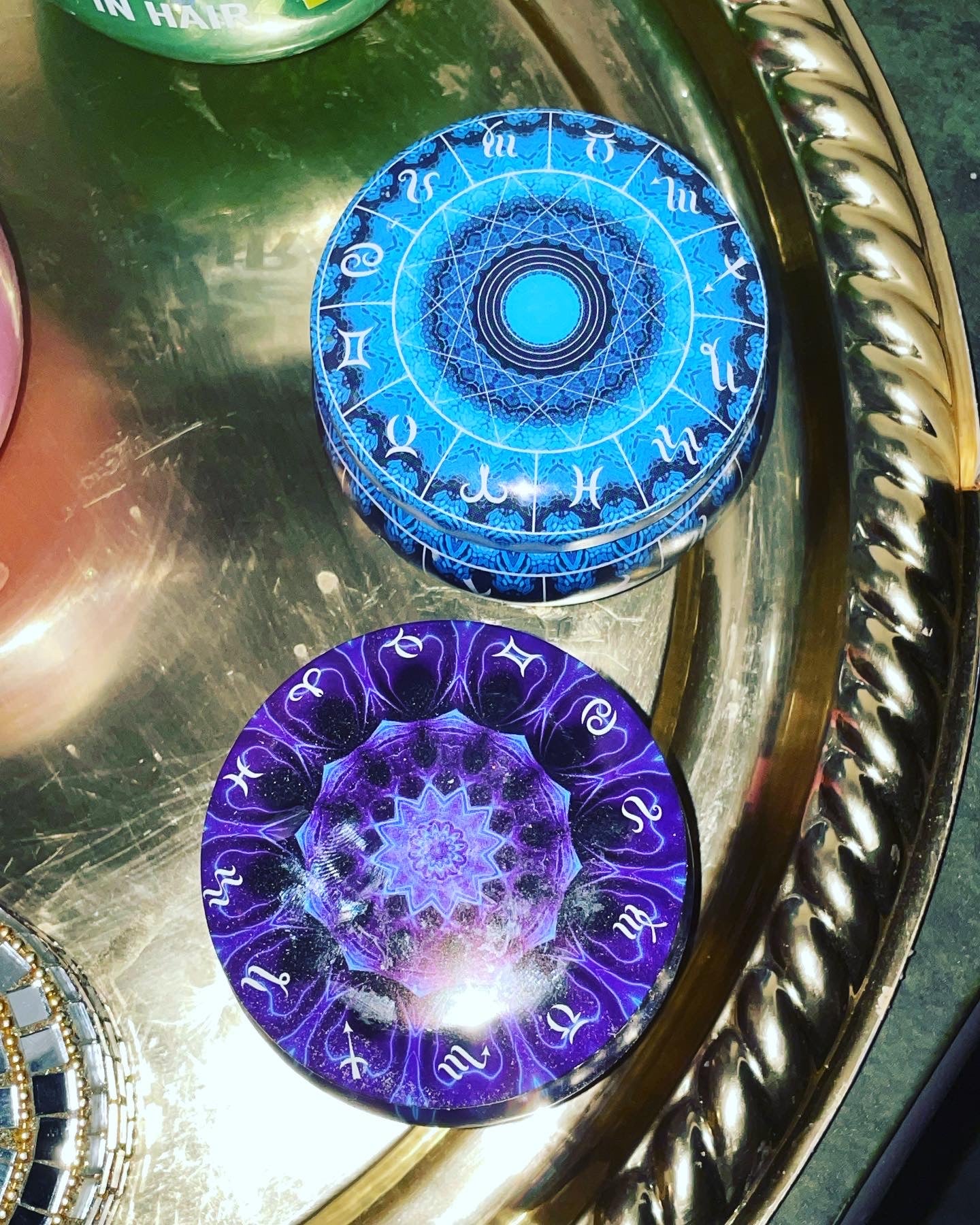 Zodiac Tin Candles